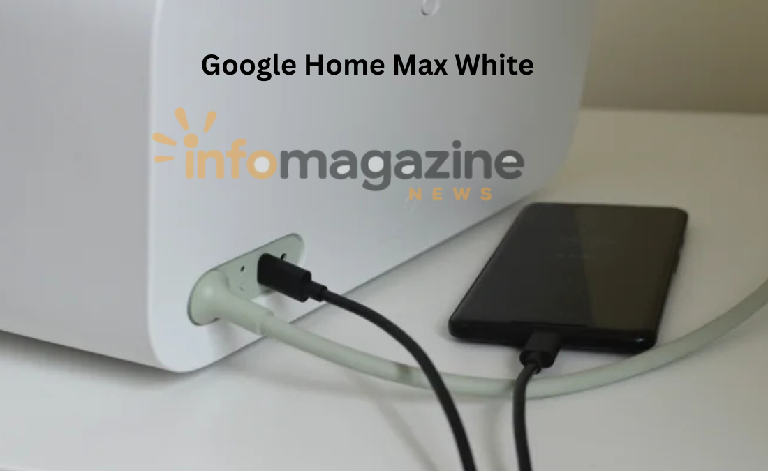 Google Home Max White: The Ultimate Smart Speaker for Audiophiles and Home Automation Google Home Max White