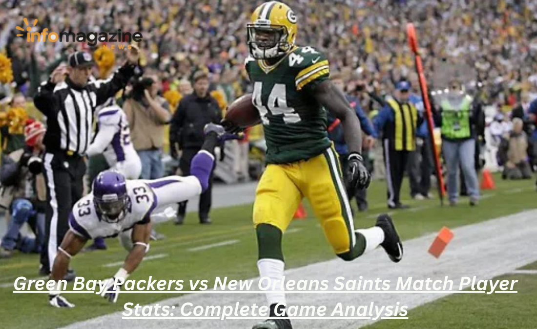 Green Bay Packers vs New Orleans Saints Match Player Stats